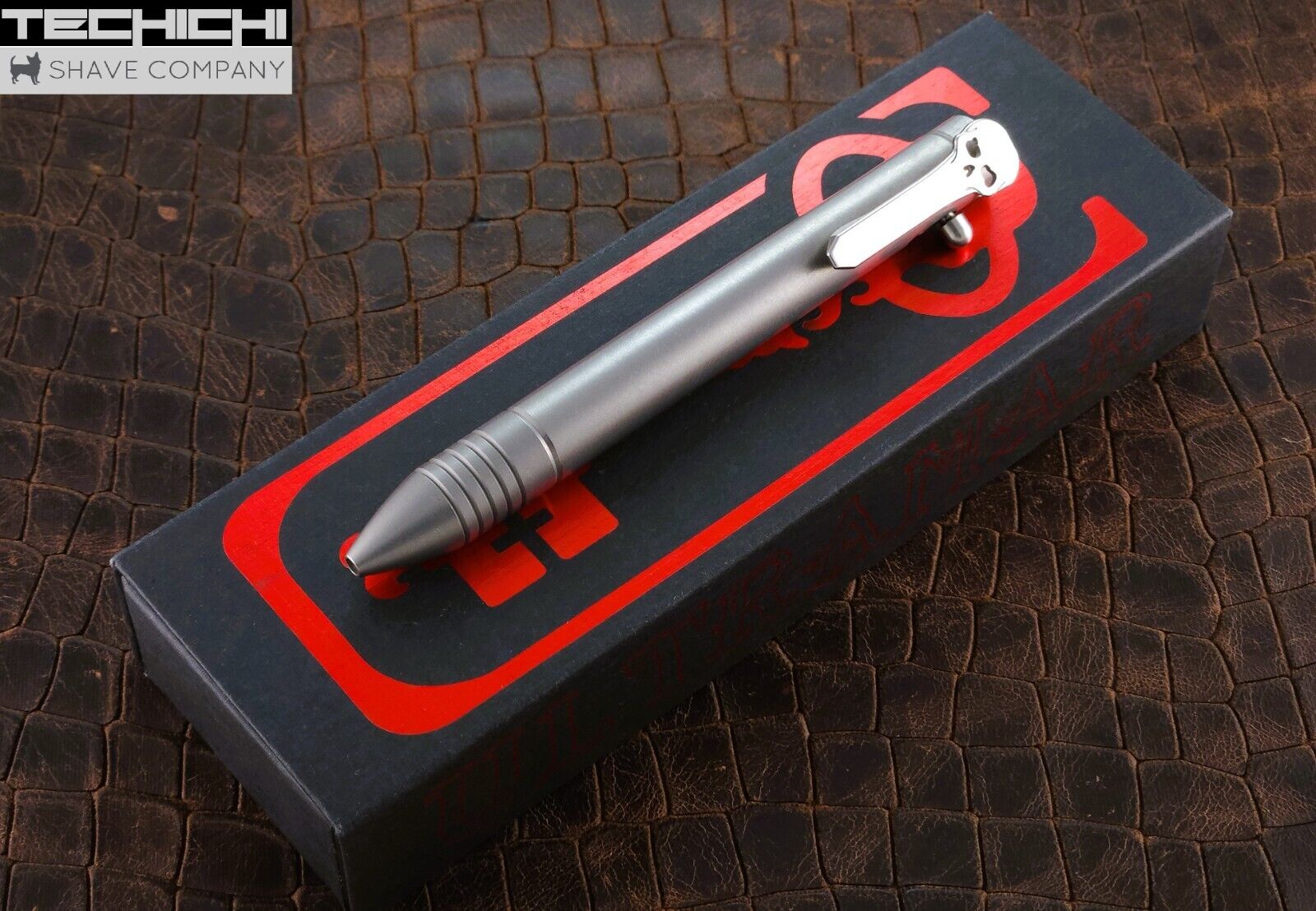 Chaves Ultramar Bolt Action Solid Titanium Ballpoint Pen