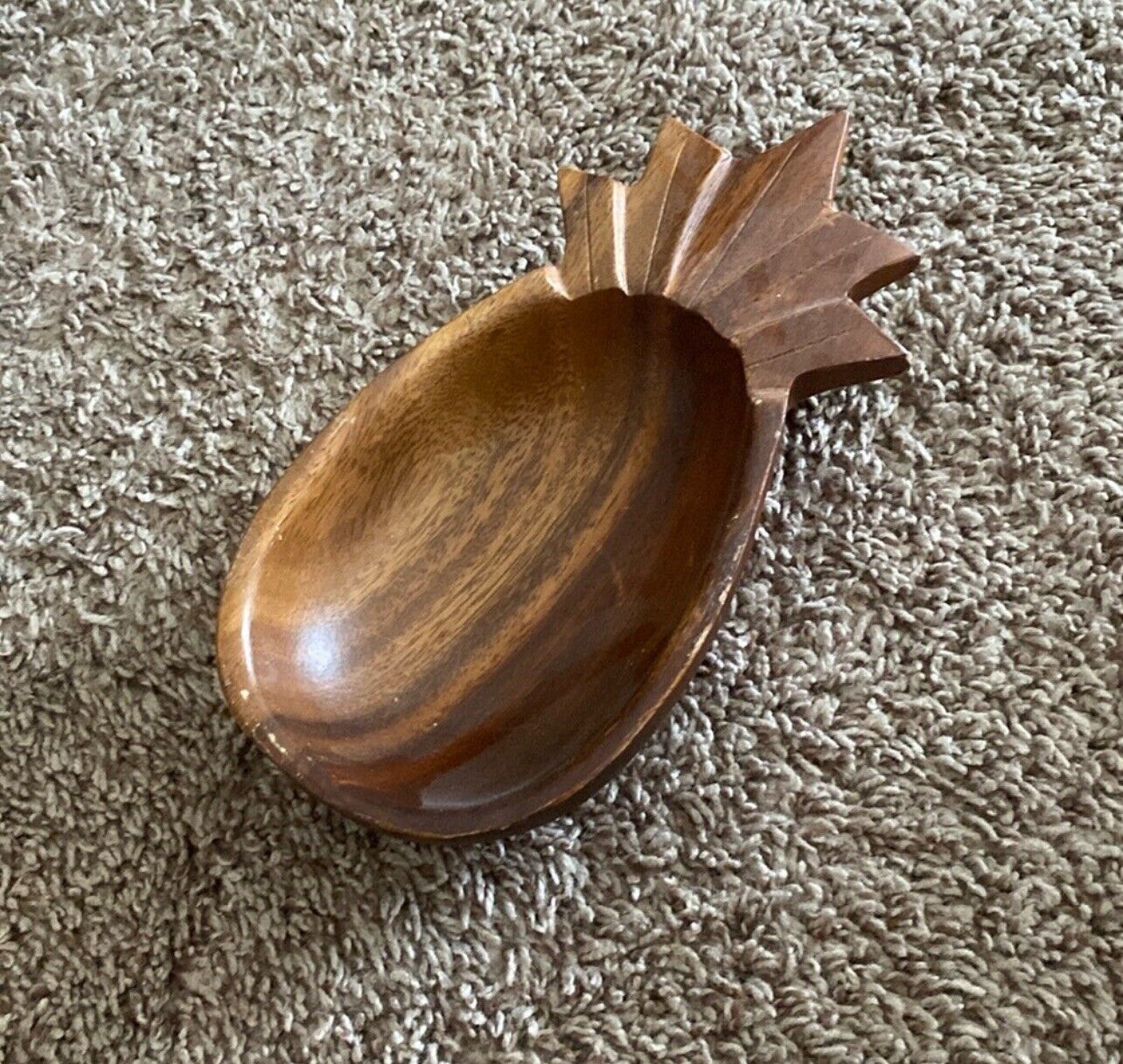 Vintage Wooden Pineapple Tray Phillipines