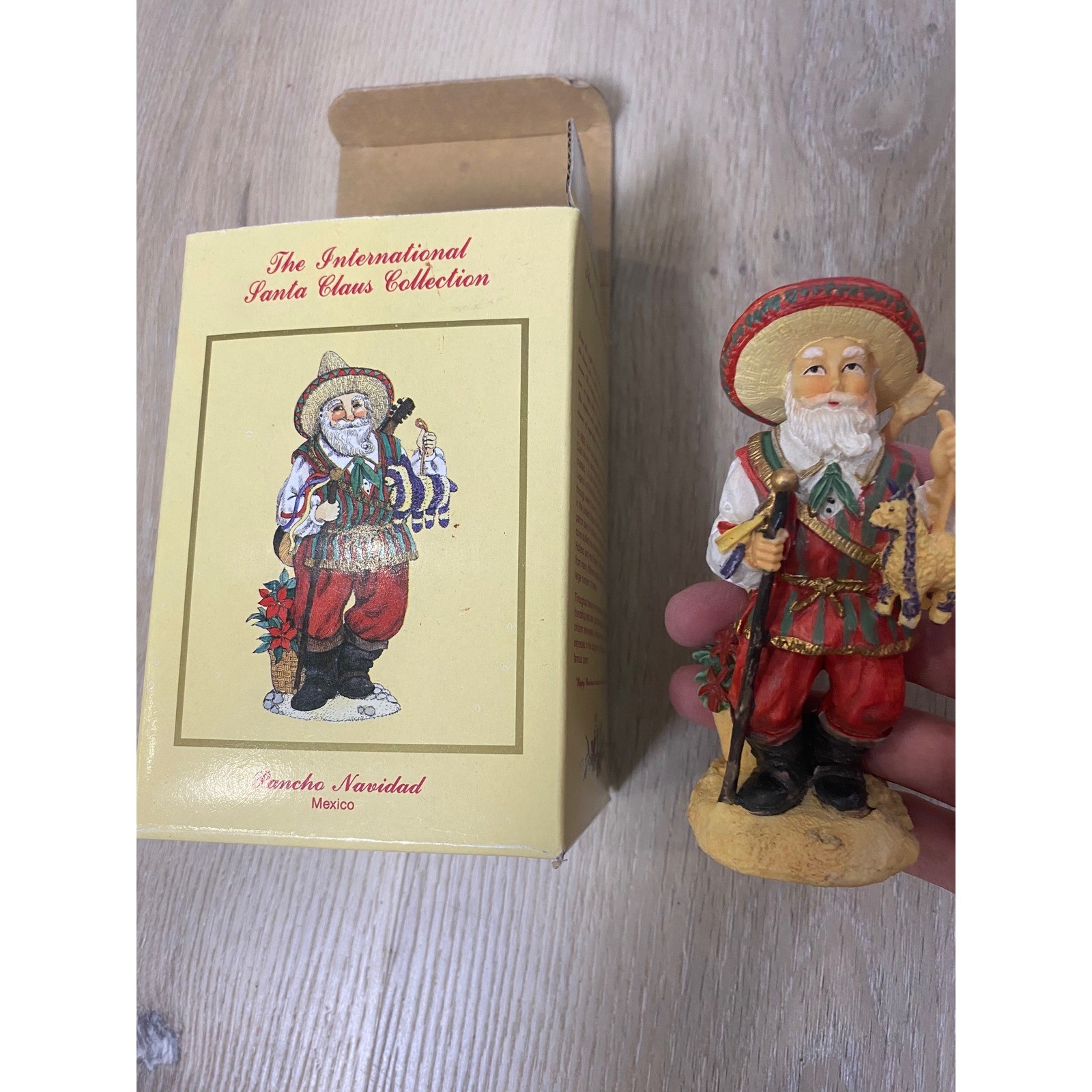 Vintage 1993 International Santa Claus Collection Pancho Navidad Mexico SC09
