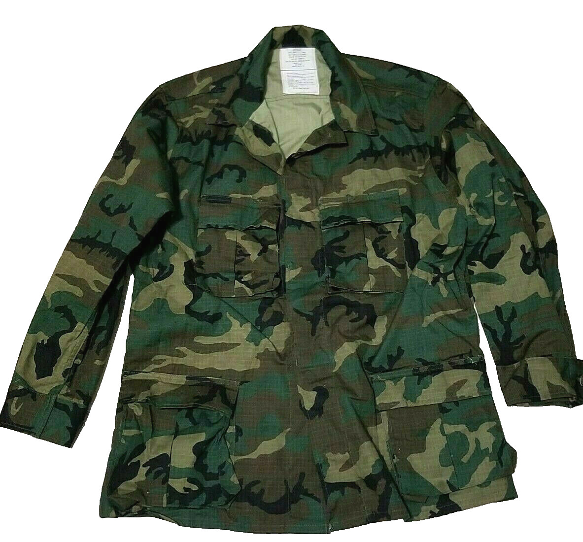 USGI BDU Jacket ERDL Pattern Mfg 1981 Vanderbilt Size Medium Regular NOS USGI BDU Jacket ERDL Pattern Mfg 1981 Vanderbilt Size Medium Regular NOS
