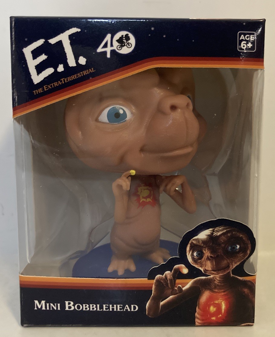 NIB 2023 CultureFly E.T. 40 Years ET 40th Mini Bobblehead FREE SAME DAY SHIP NIB 2023 CultureFly E.T. 40 Years ET 40th Mini Bobblehead FREE SAME DAY SHIP