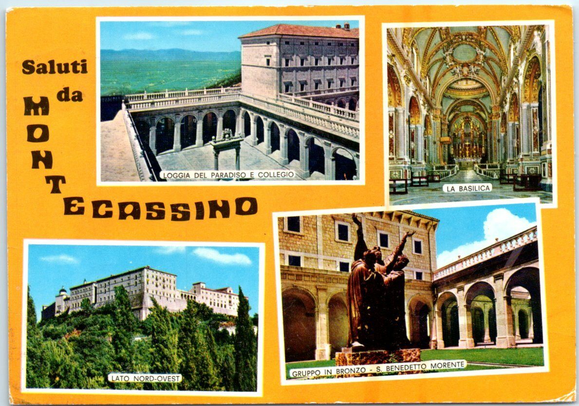 Postcard - Montecassino - Italy