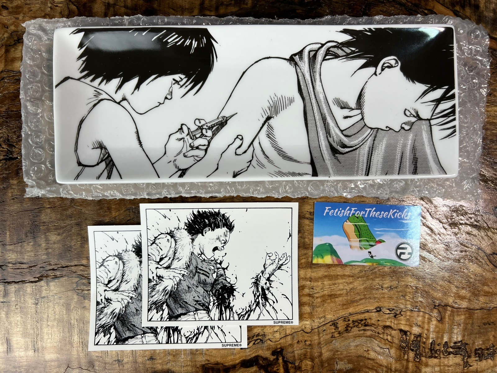 Supreme x Akira Syringe Ceramic Tray White FW17