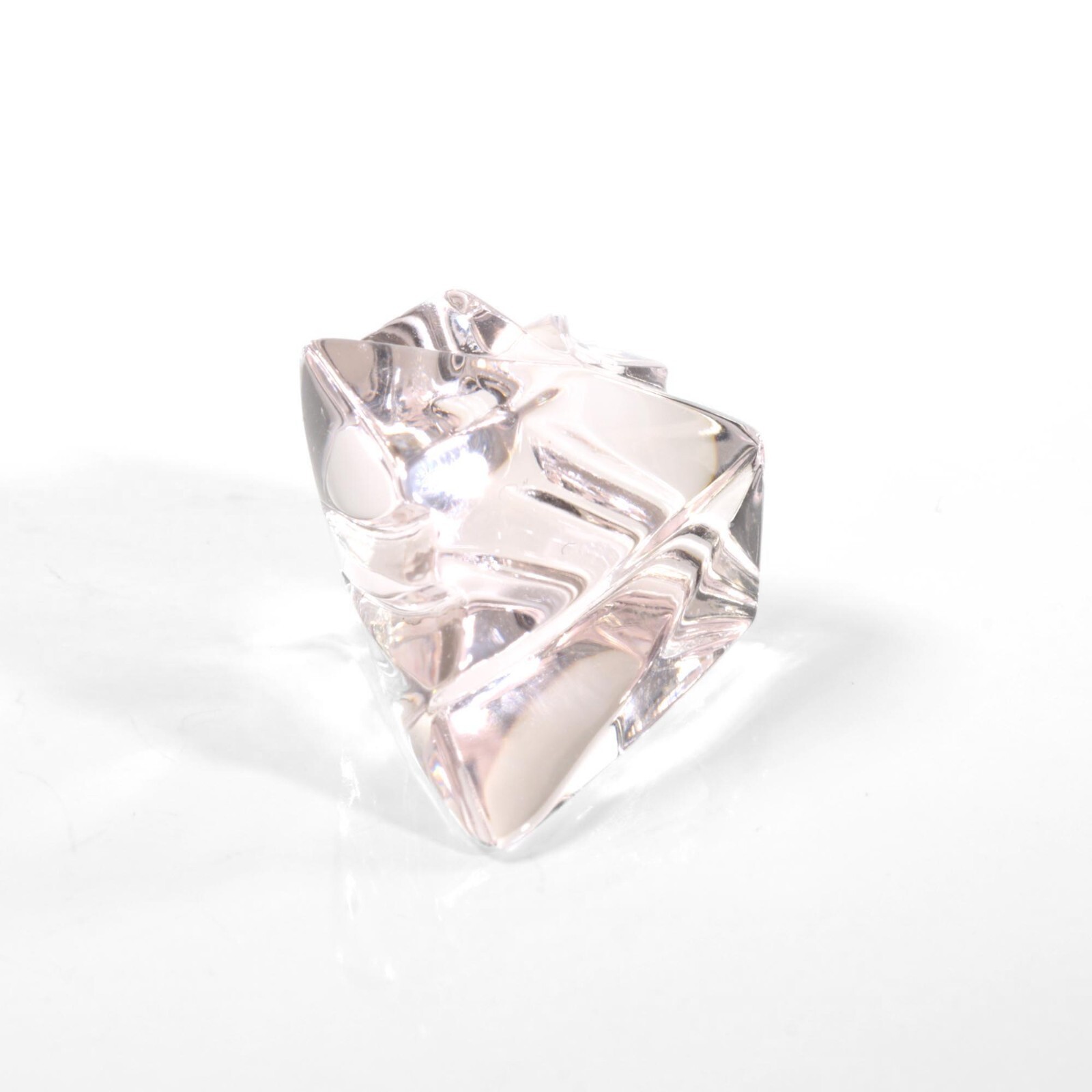 GIA certified 23ct artist-carved Fantasy cut light pink Morganite.