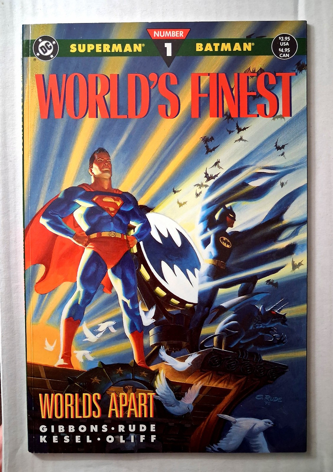 World\'s Finest Superman Batman #1 1990 DC Comics