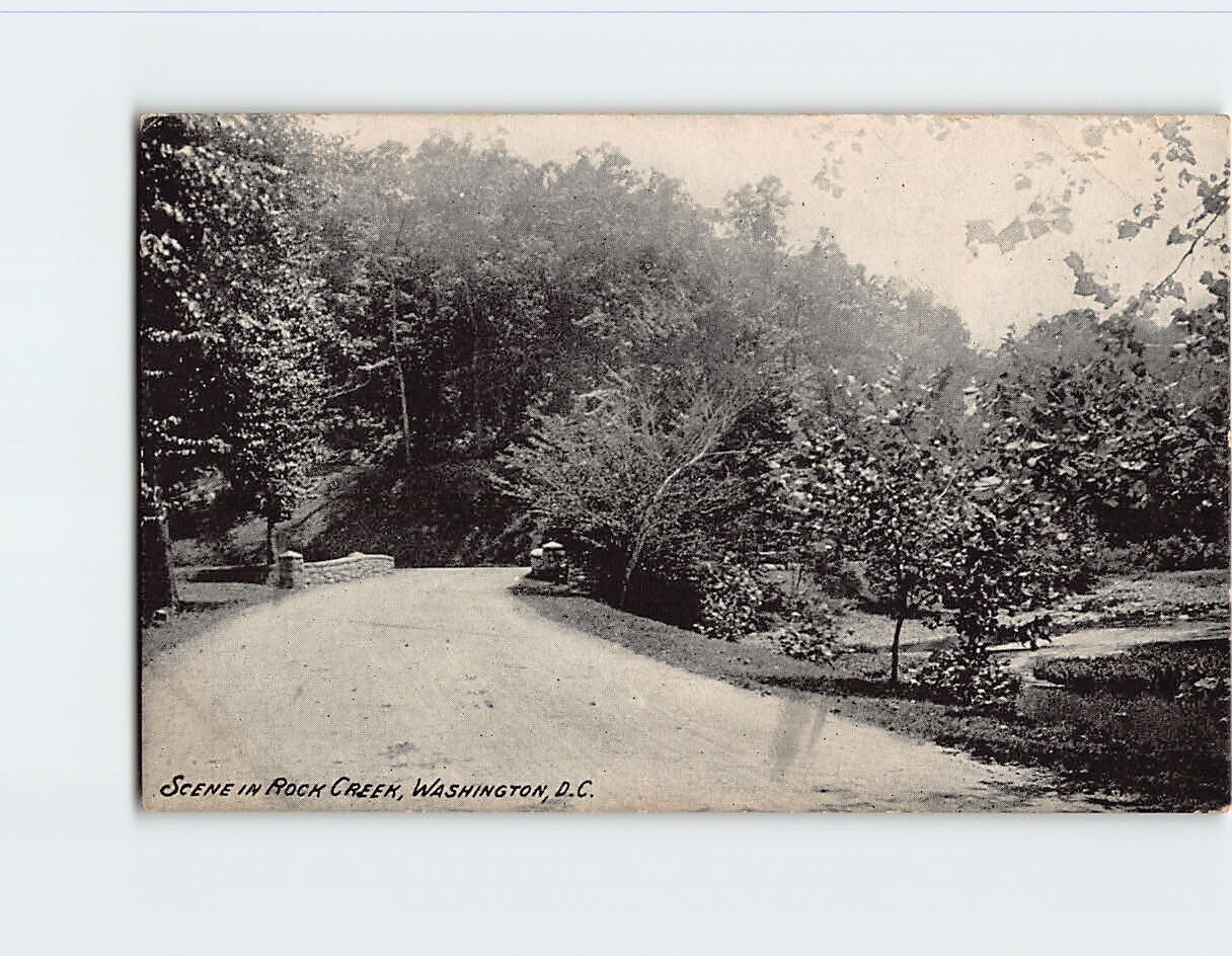 Postcard Scene in Rock Creek, Washington, District of Columbia