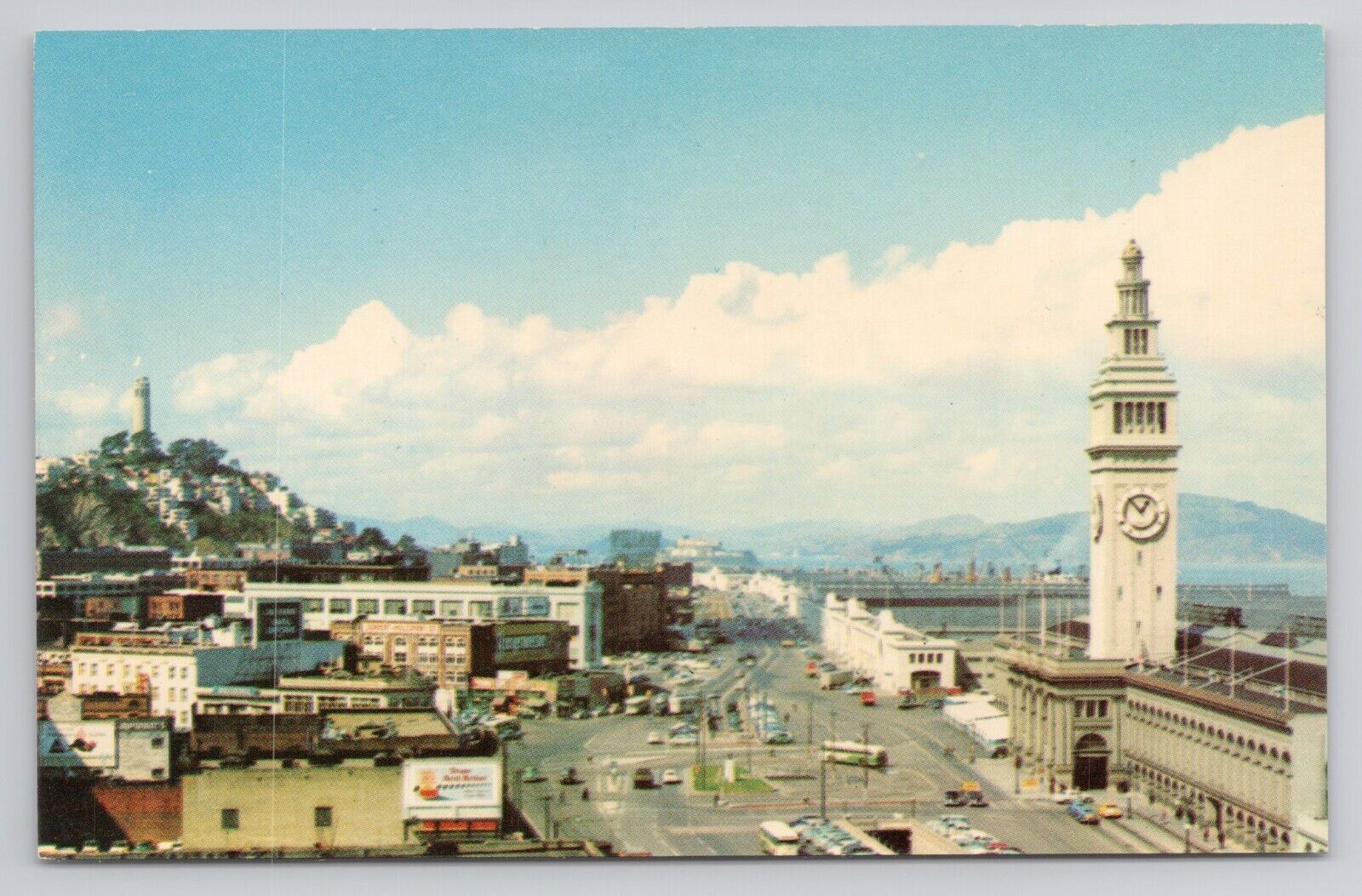 Postcard Embarcadero San Francisco California
