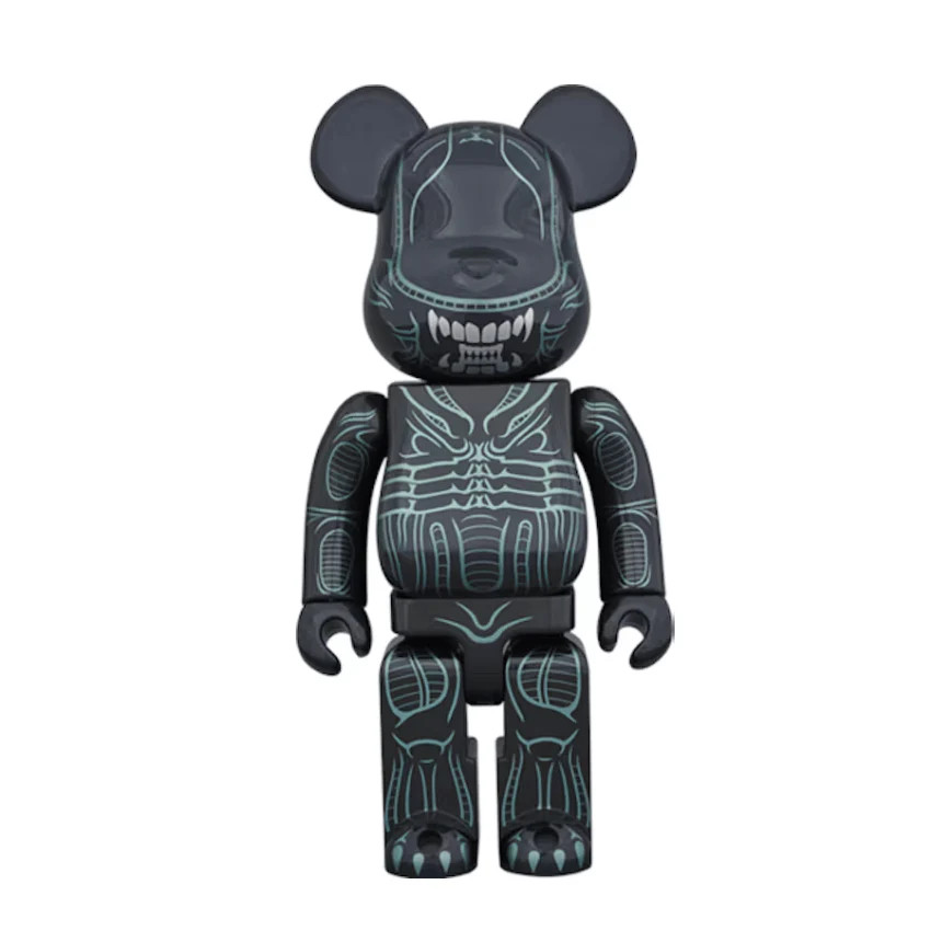 Bearbrick Alien Warrior 1000% Black