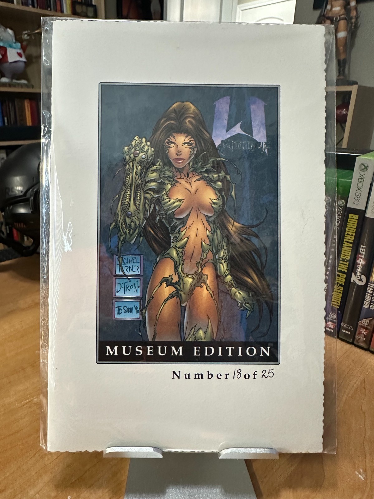 Witchblade 1/2 Museum Edition (18 of 25) by Jay Company Comics. Witchblade 1/2 Museum Edition (18 of 25) by Jay Company Comics.