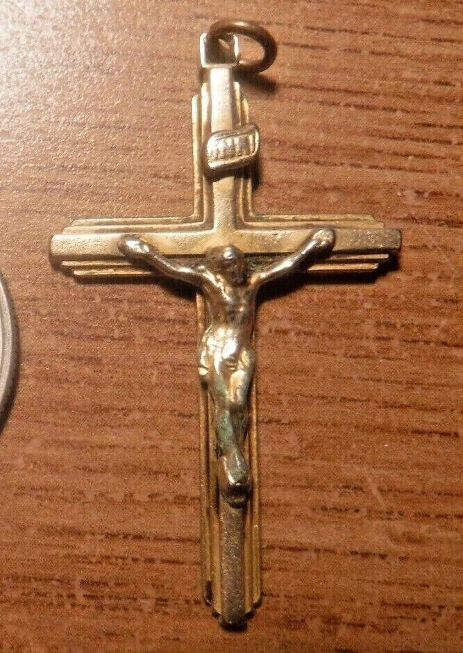 Vintage 12K Gold Filled Crucifix