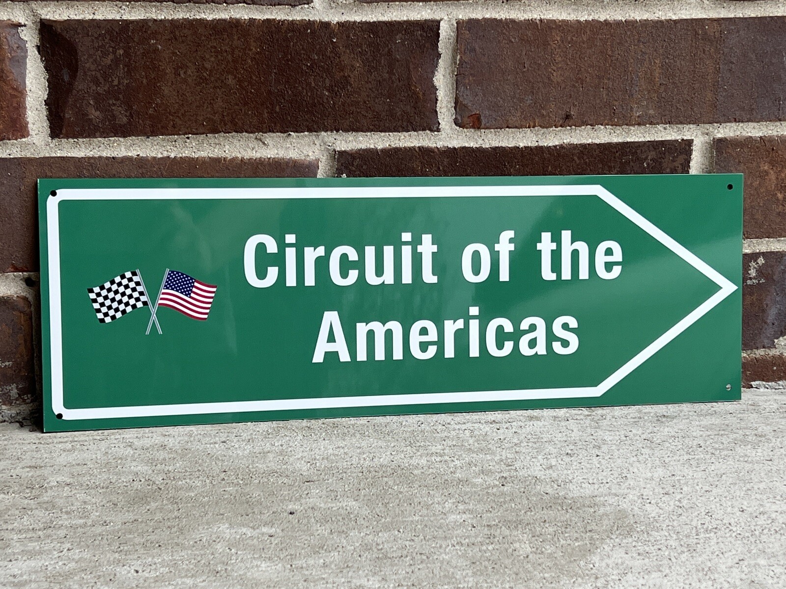 Circuit of Americas racing garage sign BMW Porsche mercedes Ferrari Ford Gt Audi