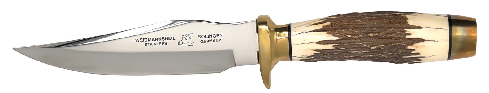 Weidmannsheil 100 Years Anniversary Stag Jagdmesser Solingen West Germany NIB