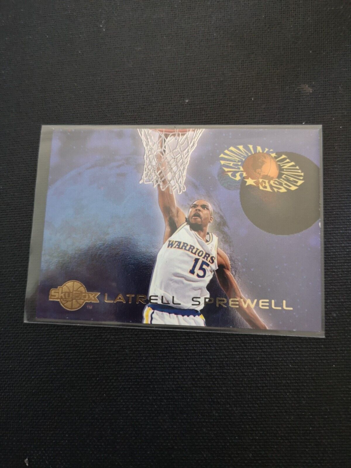 1995 Latrell Sprewell Golden State Warriors NBA Card Skybox #su26
