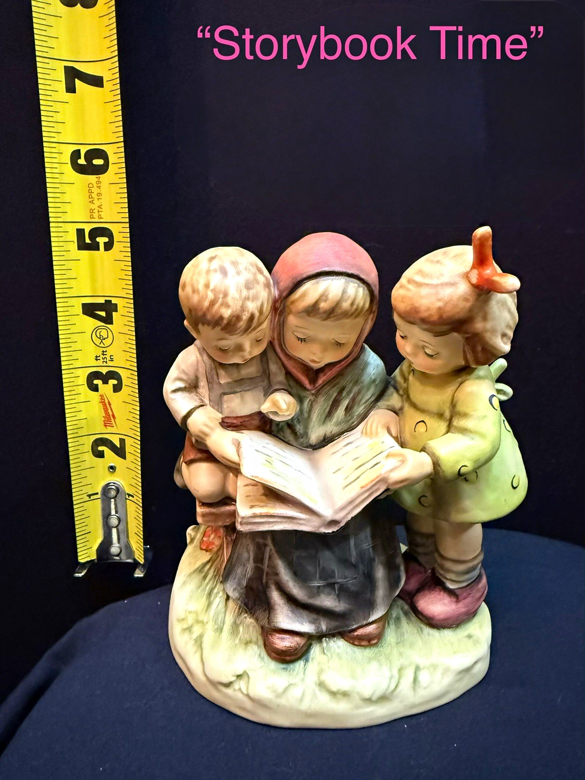 Goebel “Storybook Time” Porcelain Figurine Germany 1992 MPN 458 TMK7