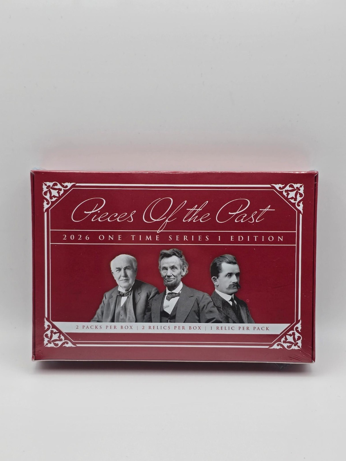 2026 PIECES OF THE PAST ONE TIME SERIES 1 HOBBY BOX - SEALED 2 RELICS PER BOX