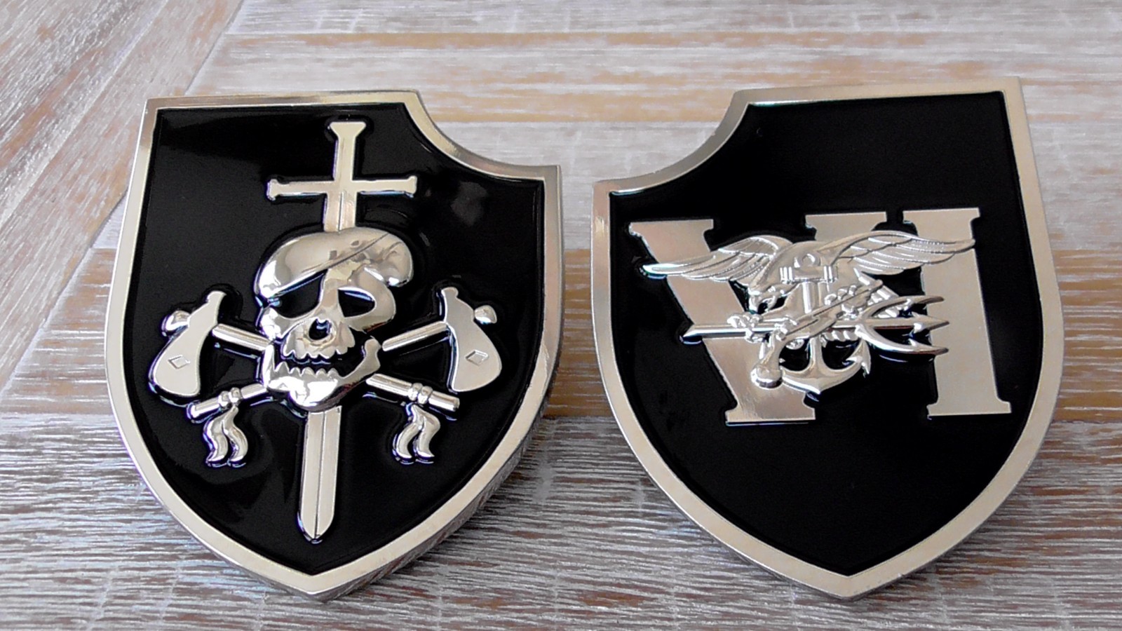 Navy Seal Team Six Silver Squadron DEVGRU NSWDG JSOC Tier 1 USN Challenge Coin 