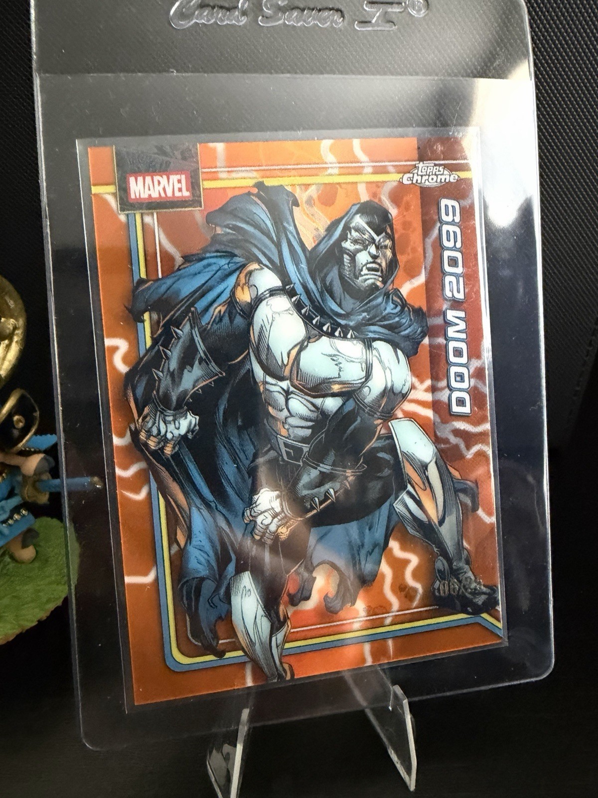 2026 Topps Chrome Marvel Doctor Doom 2099 /25 Lightning Refractor