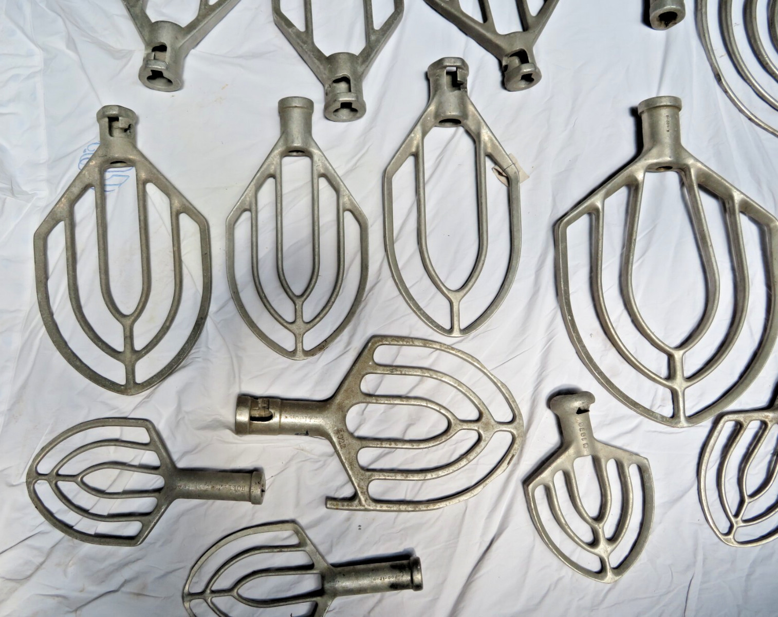 25 DIFFERENT HOBART MIXER DOUGH PADDLES ~ RESTAURANT BAKERY ~ KITCHEN DECOR