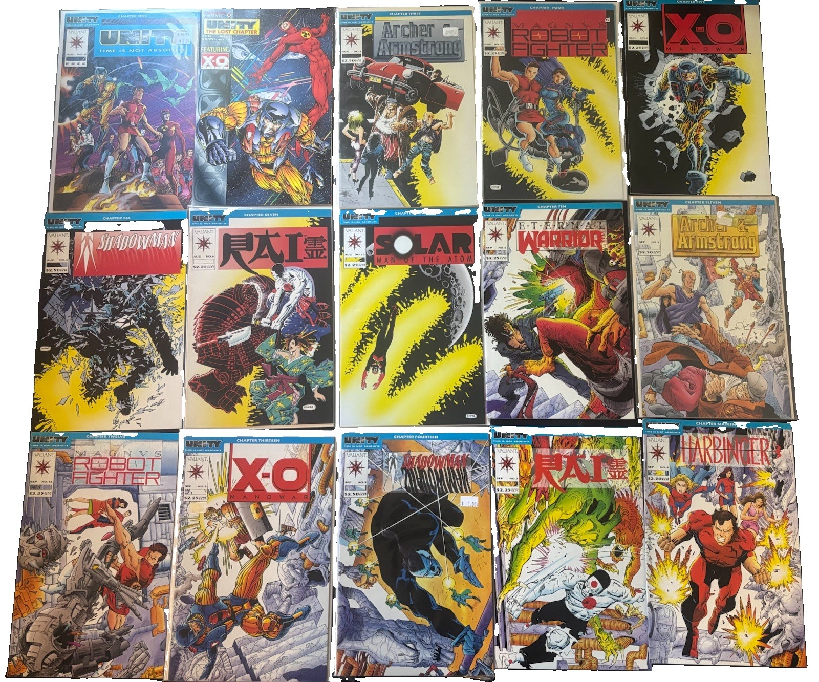 21 Count UNITY Saga Valiant Comics Bundle 21 Count UNITY Saga Valiant Comics Bundle