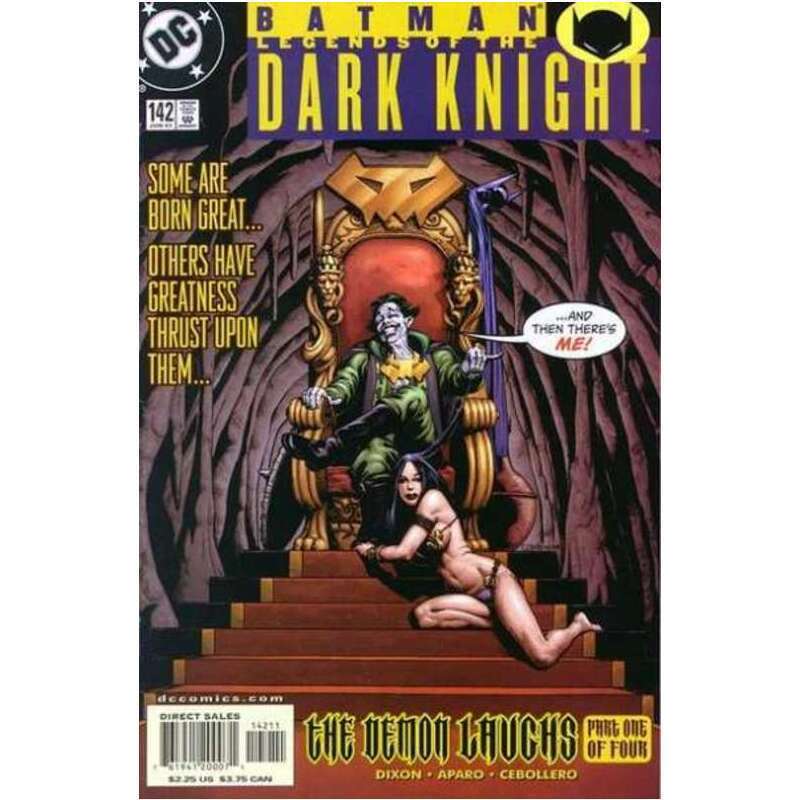 Batman: Legends of the Dark Knight #142 in Near Mint + condition. DC comics [a&