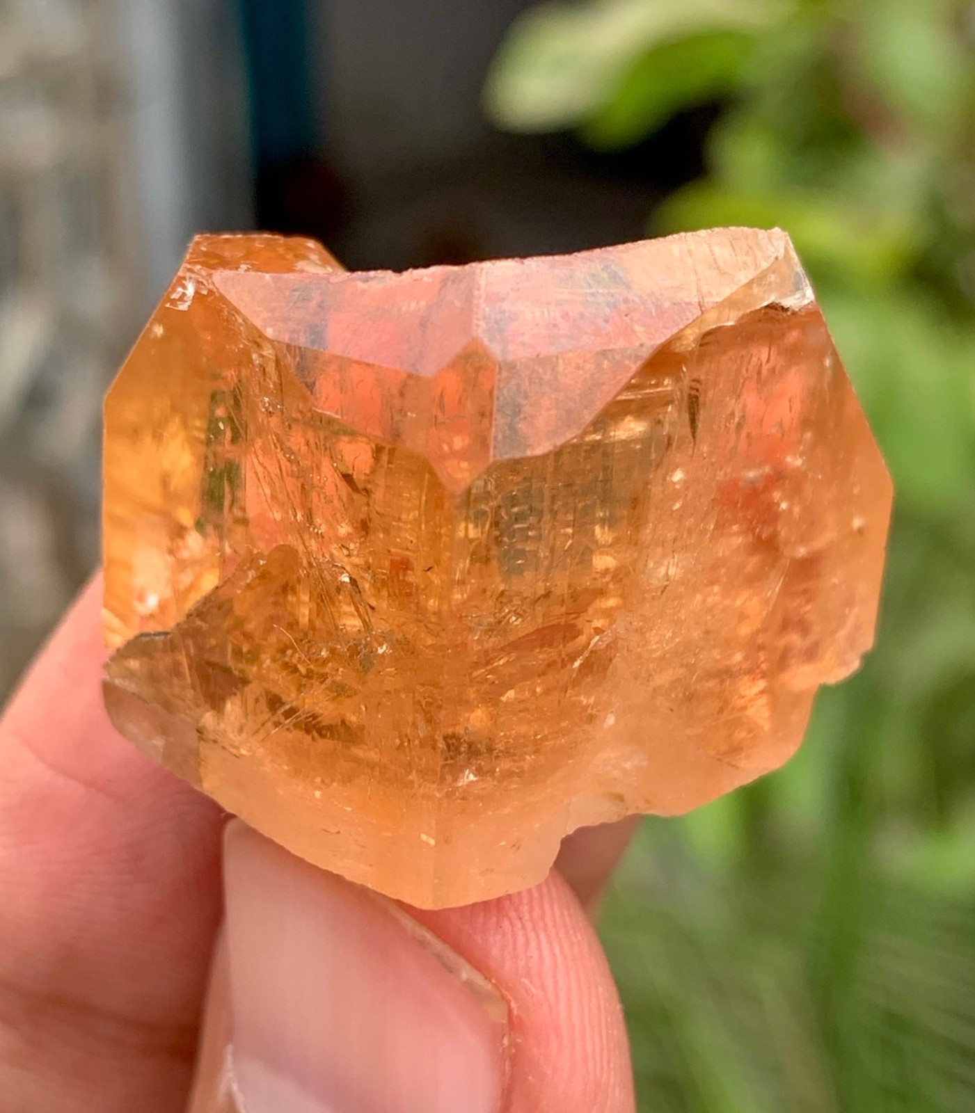 28 Gram Raw Topaz Crystal Specimen, Rich Color From Skardu Pakistan 28 Gram Raw Topaz Crystal Specimen, Rich Color From Skardu Pakistan