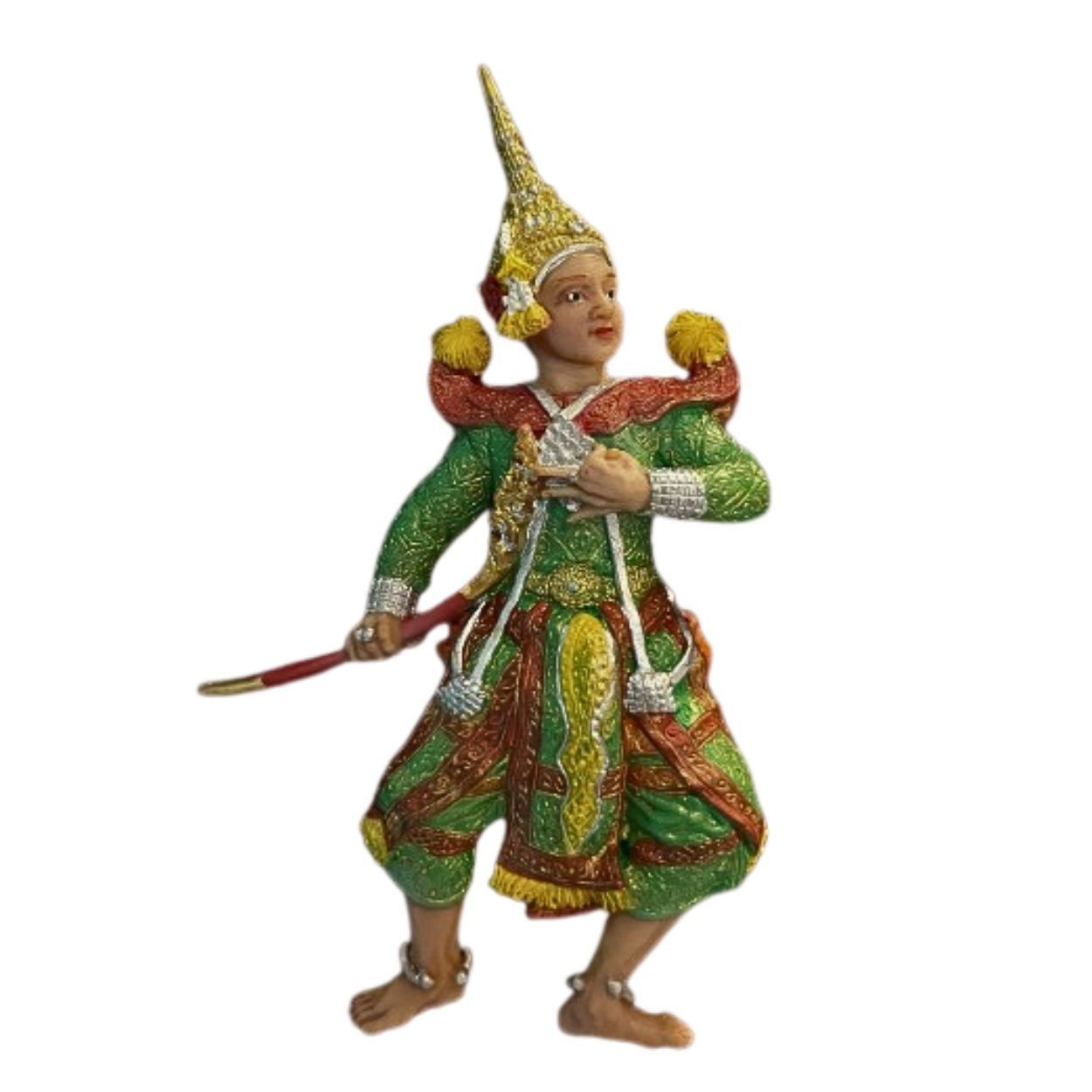 Thai Art Rama Magnet Ramakien Phra Ram 3D Resin Hand Painted Collectible Gift