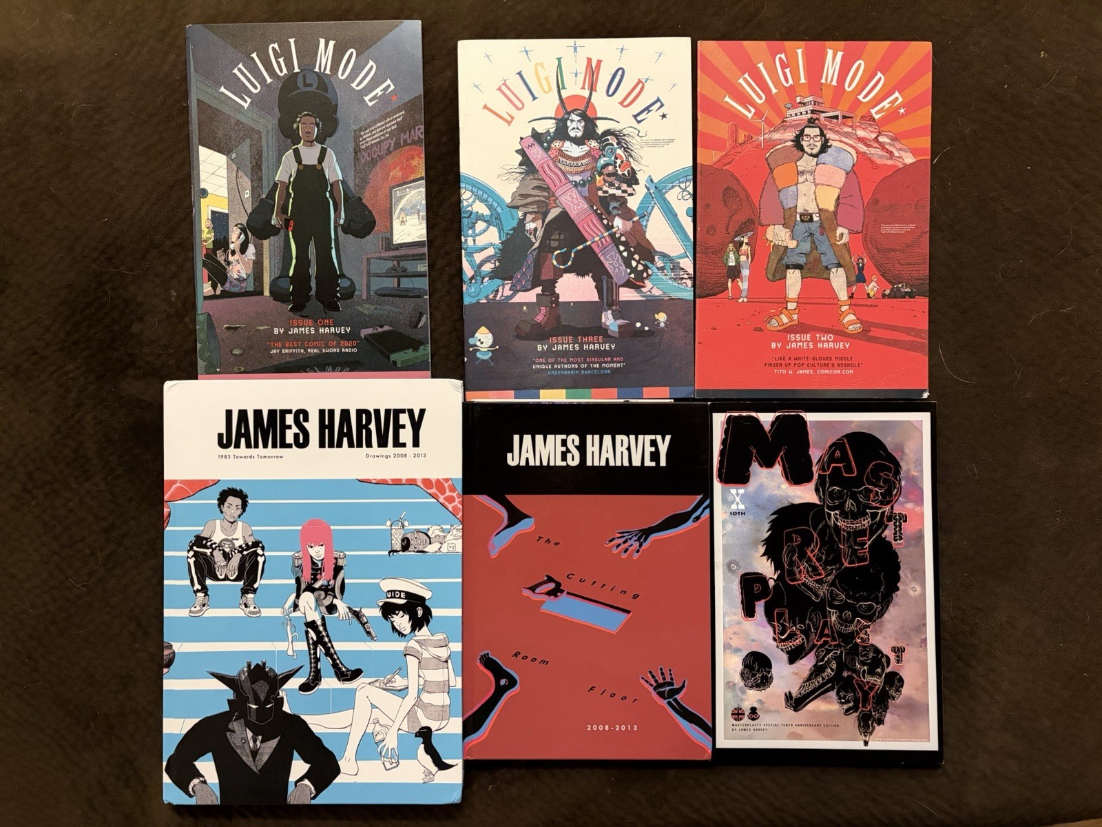 James Harvey Art And Comic Book Collection
