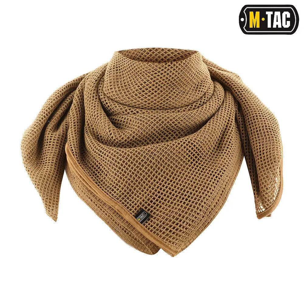 M-Tac Camouflage Mesh Scarf Coyote