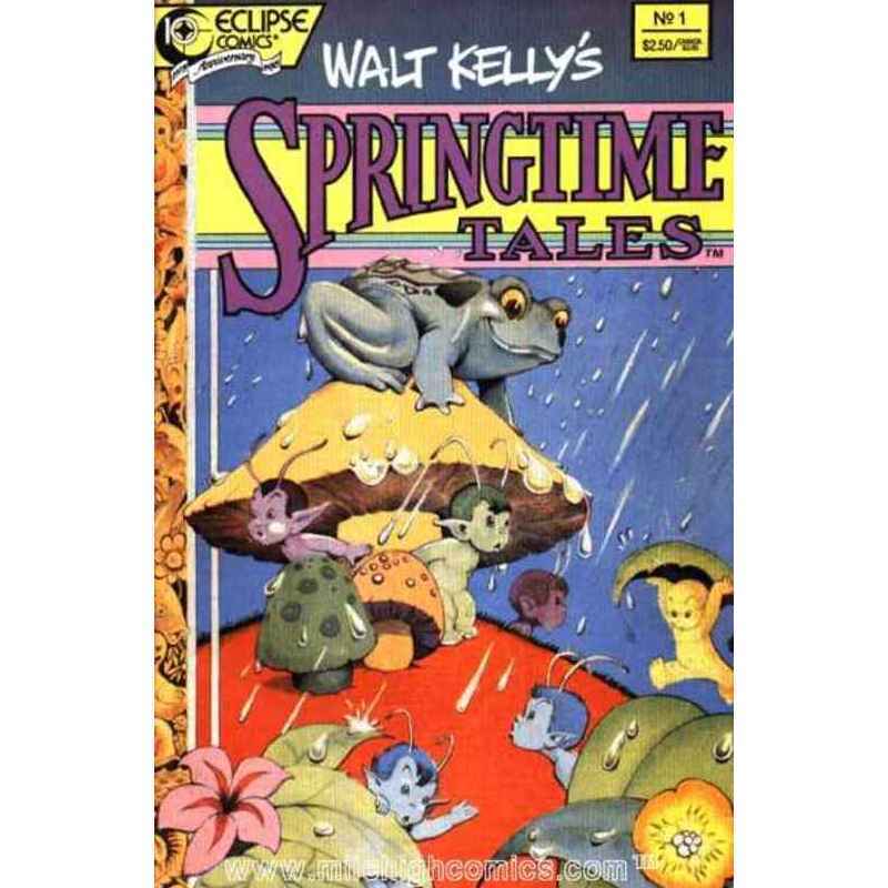 Walt Kelly\'s Springtime Tales #1 in Very Fine condition. Eclipse comics [u\\