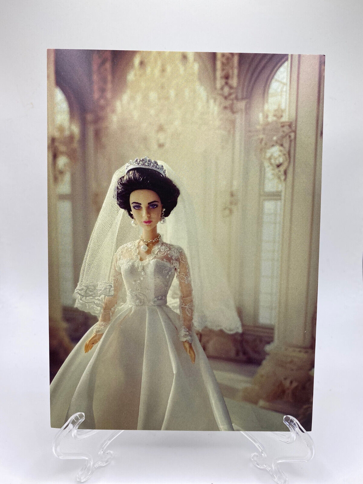 Brand New A Queen\'s Wedding Barbie Art Print/Postcard