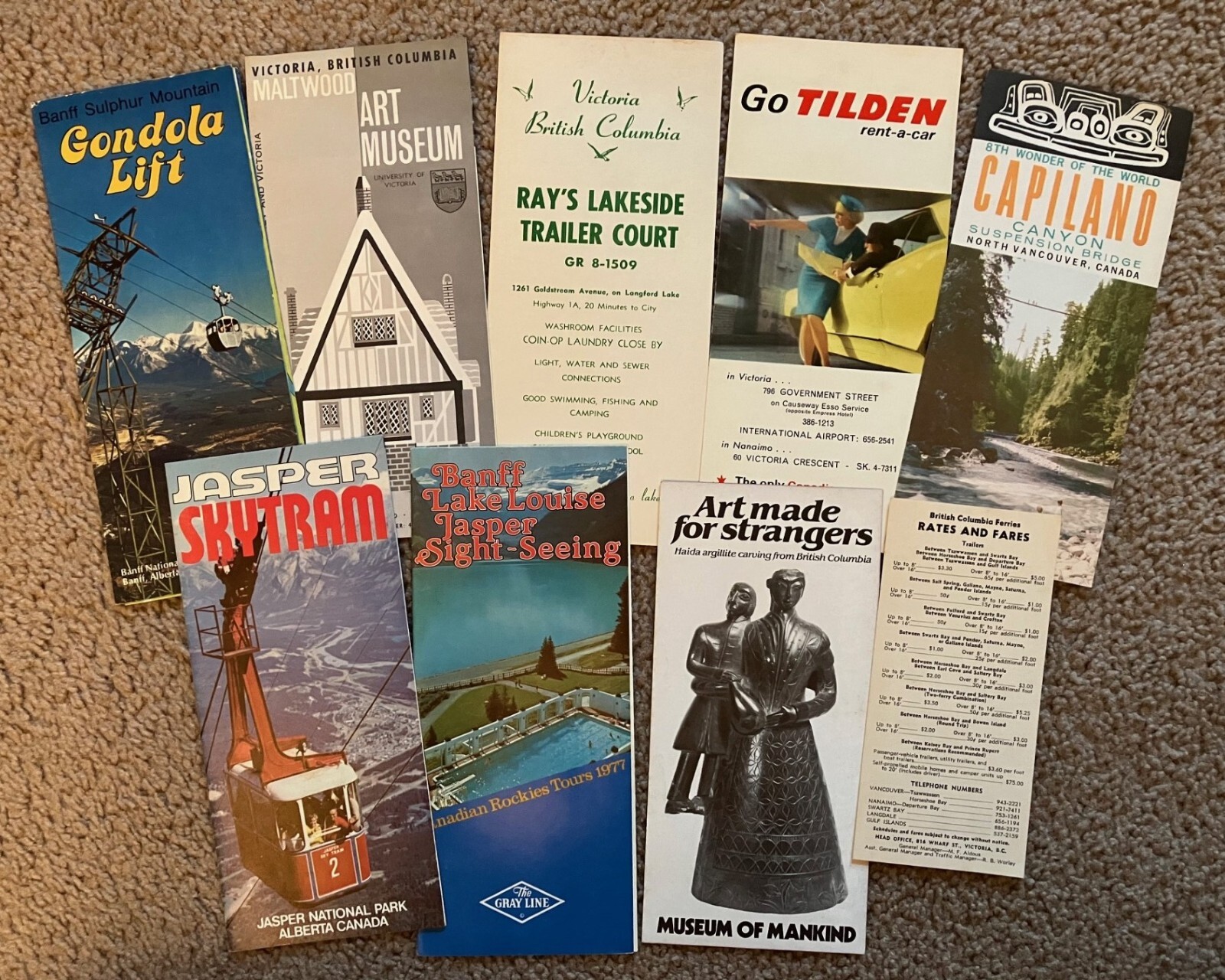Vtg 1960's-70's Canada BC Travel Guides Vaca Brochure Lot of 9 Paper Ephemera 3 Vtg 1960's-70's Canada BC Travel Guides Vaca Brochure Lot of 9 Paper Ephemera 3
