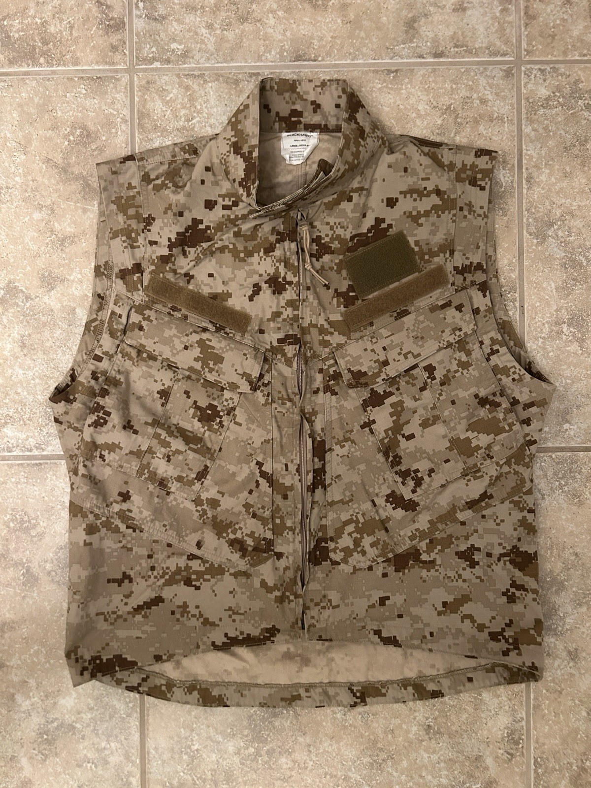 Blackhawk AOR1 HPFV Combat Performance Range Vest Large Regular