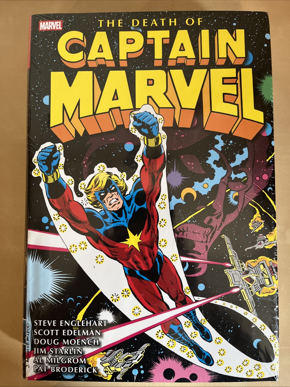 Marvel Comics ‘Death of Captain Marvel Omnibus’ (2025) HC