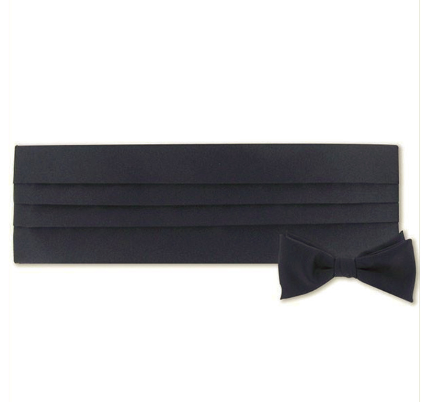 Vanguard AIR FORCE BLUE CUMMERBUND AND BOW TIE SET