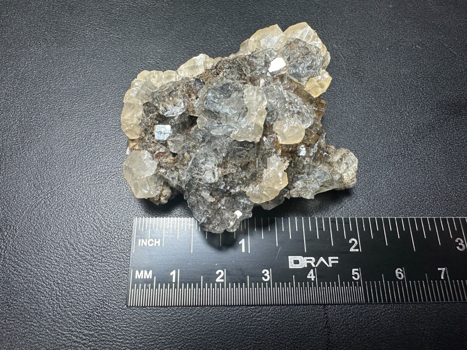 Rare Gorgeous Crystal Clear YGX Fluorite - Yaogangxian, China