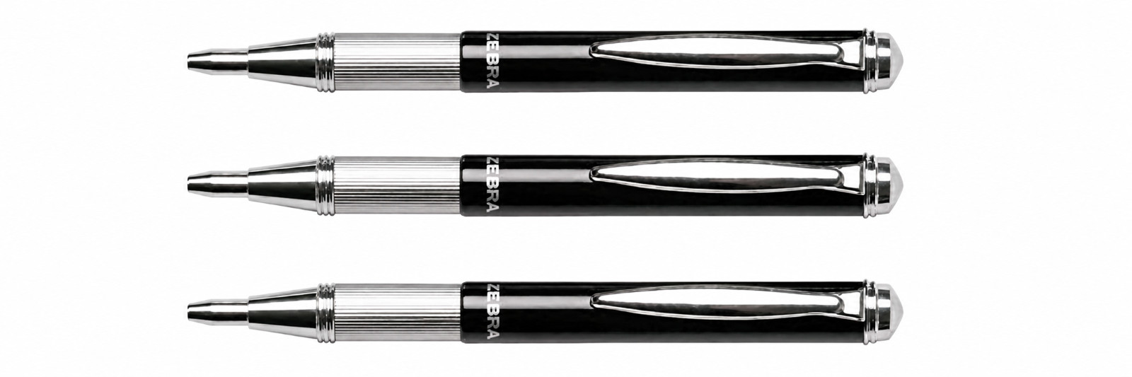 Zebra 10110 Telescopic Ballpoint Pens (Pack of 3) 1mm, With Pocket Clip Zebra 10110 Telescopic Ballpoint Pens (Pack of 3) 1mm, With Pocket Clip