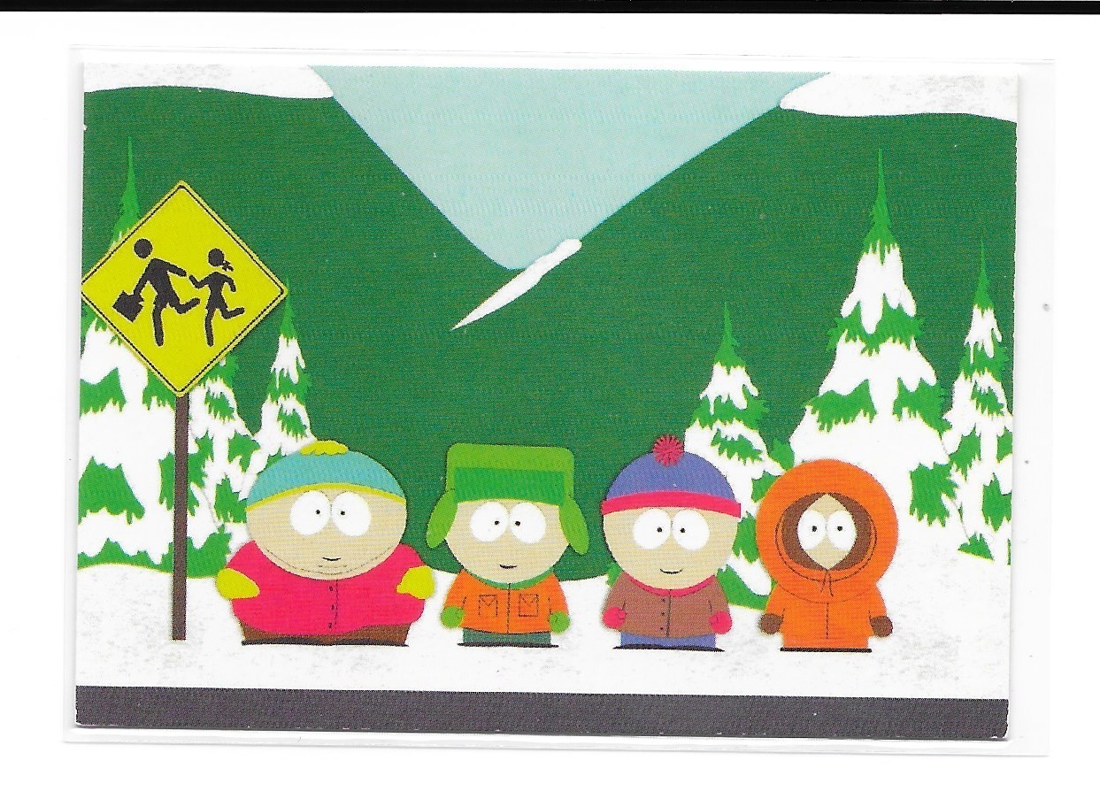 1998 Comic Images South Park PROMO 1 of 2 1st EVER CARD NM Cartman NOT FOR SALE 1998 Comic Images South Park PROMO 1 of 2 1st EVER CARD NM Cartman NOT FOR SALE