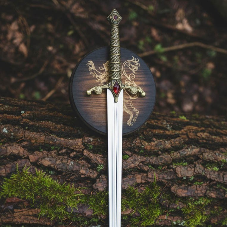 Hand Forged Anglo-Saxon Stainless Steel Display Sword Replica