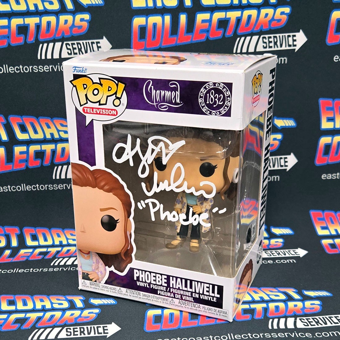 ALYSSA MILANO Autographed CHARMED PHOEBE Funko Pop BECKETT HOLOGRAM COA, TV ALYSSA MILANO Autographed CHARMED PHOEBE Funko Pop BECKETT HOLOGRAM COA, TV