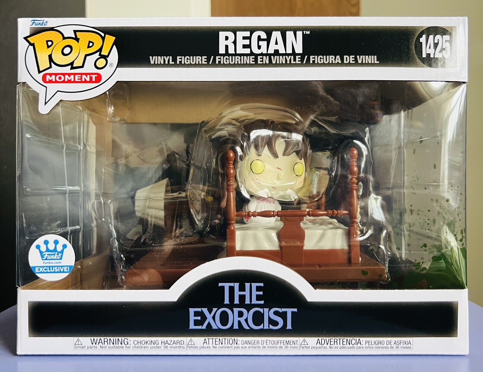 Funko Pop Moments: REGAN (On Bed) #1425 The Exorcist Funko Shop Exclusive