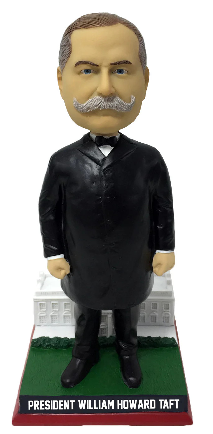 William Howard Taft White House Base President Bobblehead Numbered to 1,908 William Howard Taft White House Base President Bobblehead Numbered to 1,908
