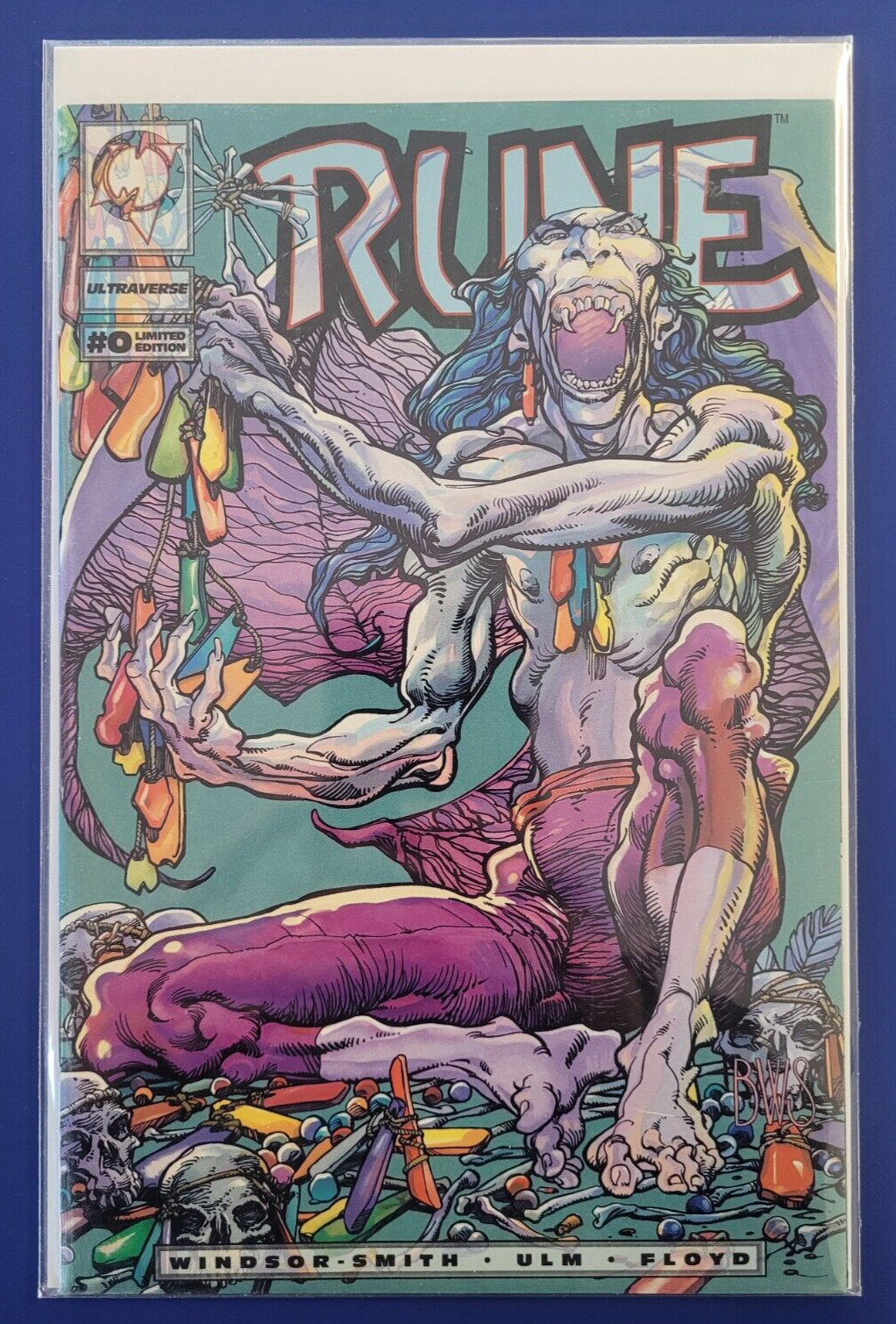 RUNE #0 Limited Edition Barry Windsor Smith Ultraverse Comic