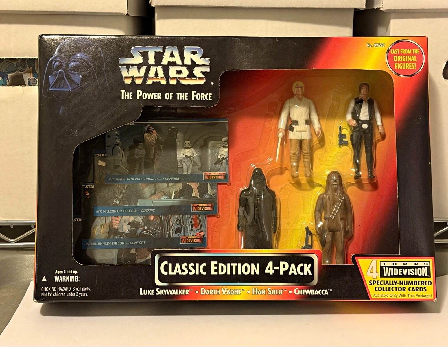 1996 Kenner Star Wars Power of the Force Classic 4-Pack Figures 1996 NIB