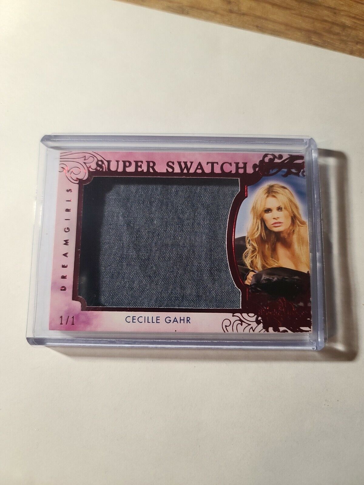 Cecille Ghar 2017 Bench Warmer Dream Girls Super Swach Serial #1/1 - one of one