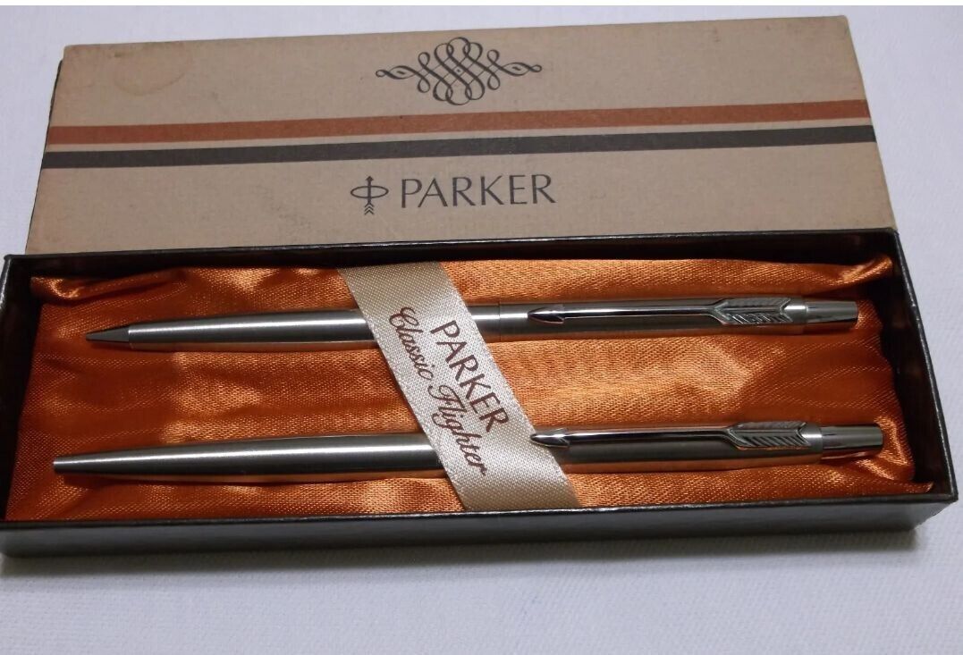 Vintage Parker Mechanical Pencil And Pen Set