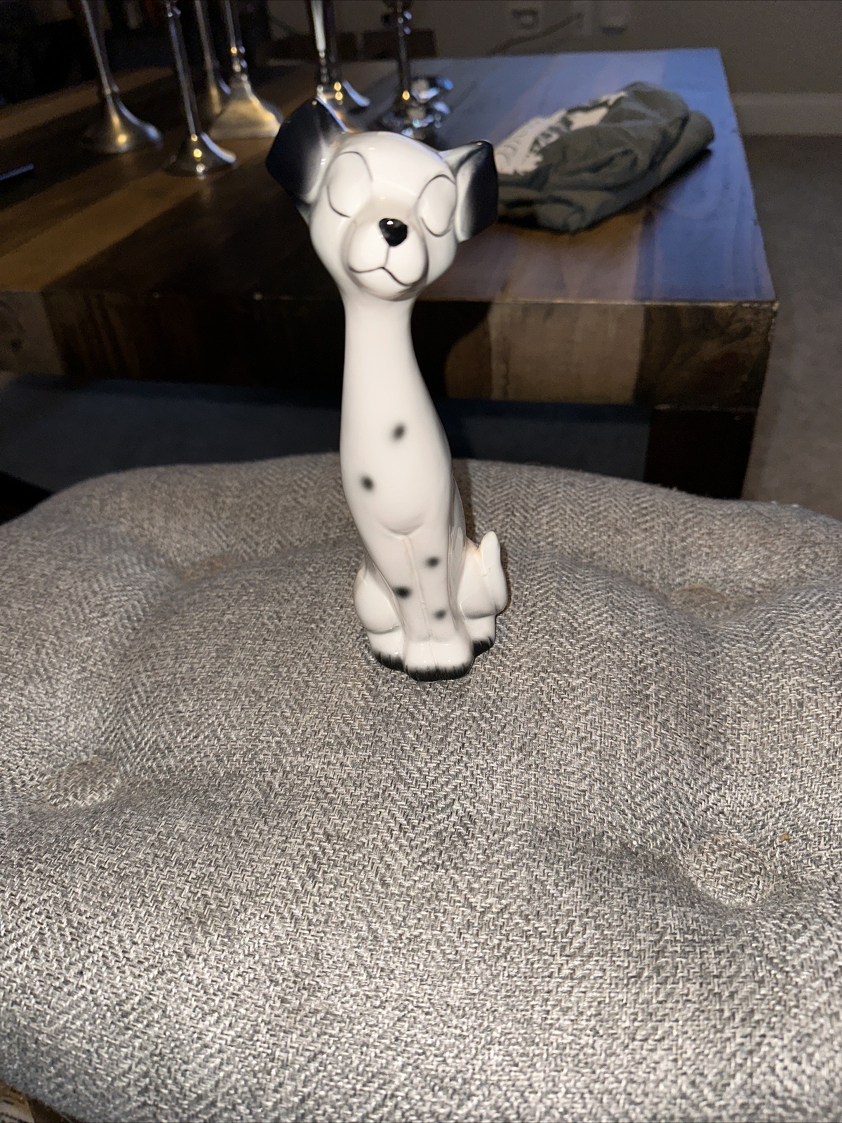 Retro Mid Century Kitsch Dalmatian Puppy Dog Ornament - Japan