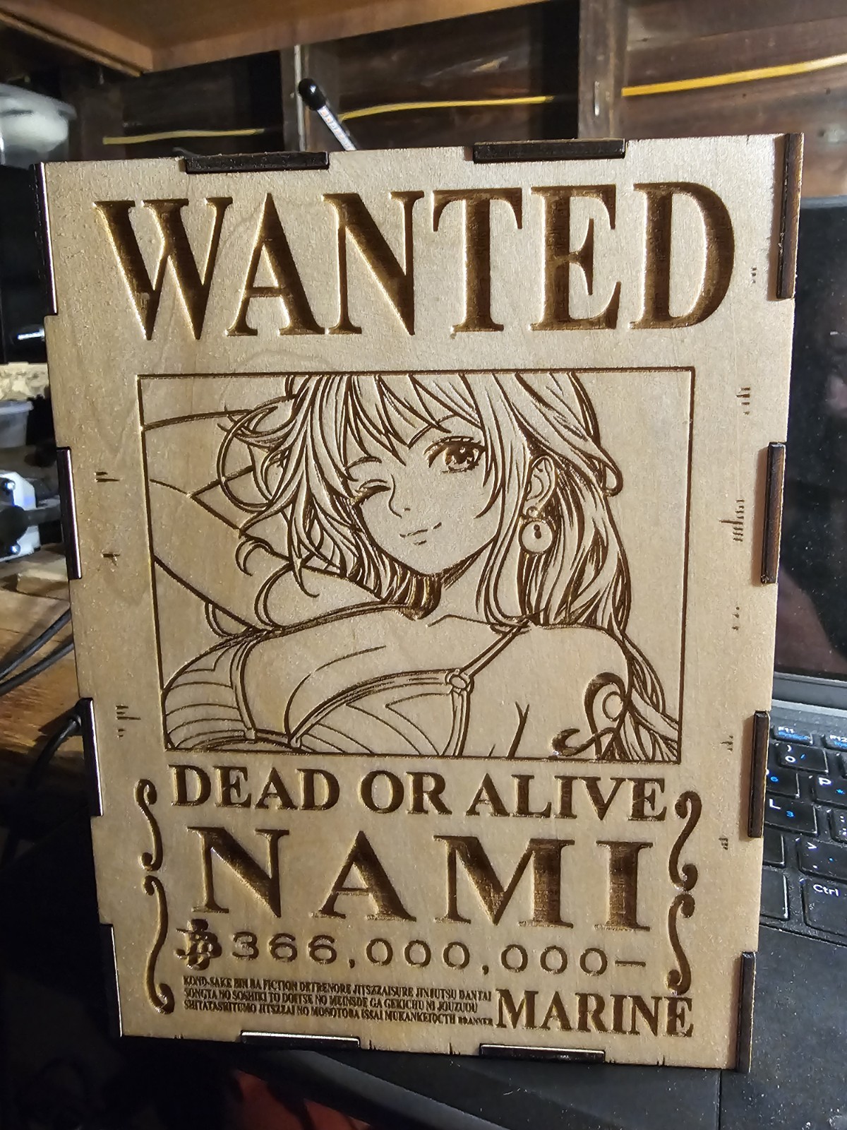 Nami - Custom One Piece Funko Display Box Nami - Custom One Piece Funko Display Box