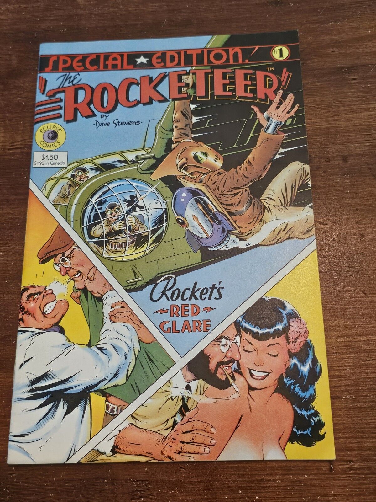 The Rocketeer Special Edition #1 Comic Book Eclipse Comics 1984 