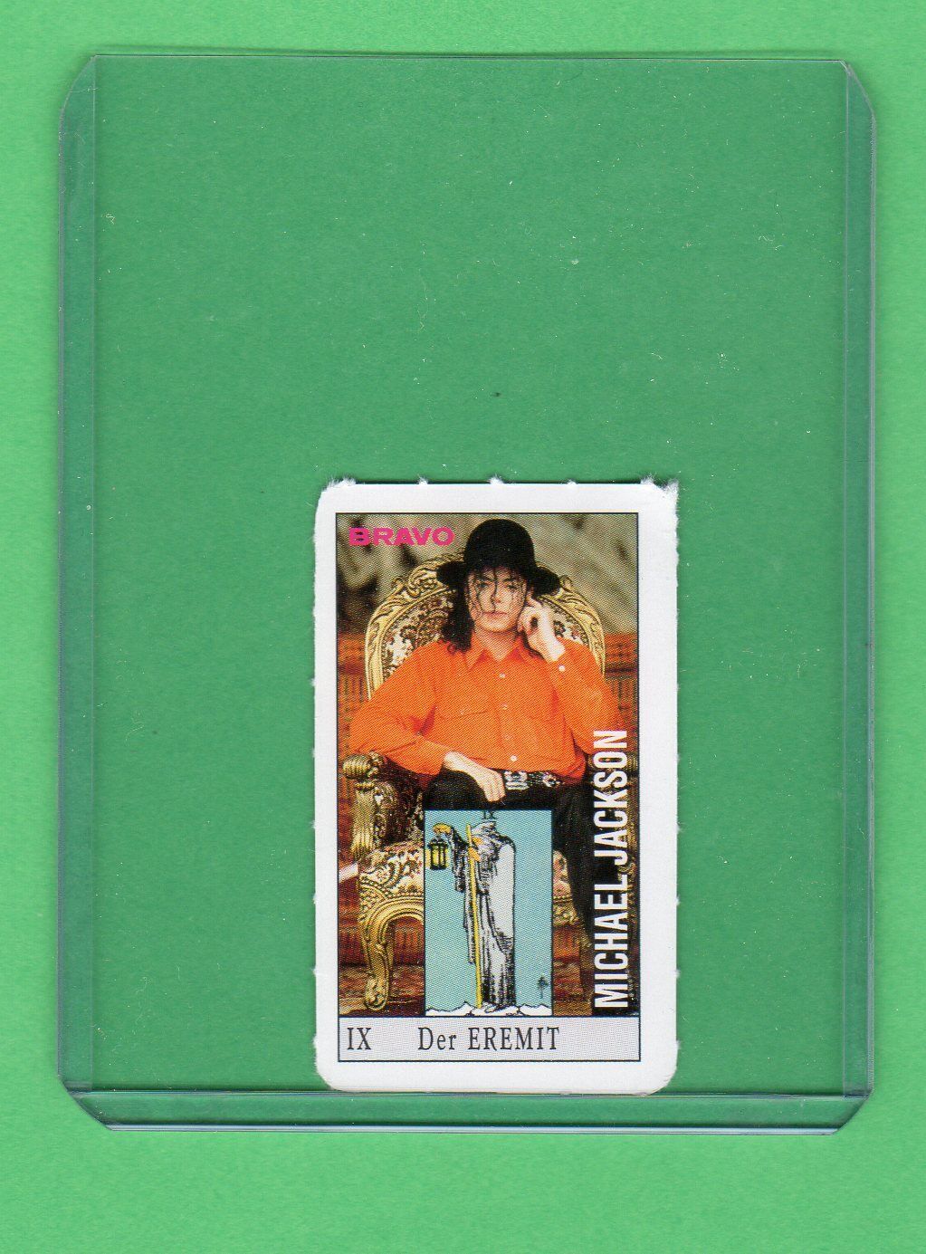 Michael Jackson 1997-98 Star Magazine TAROT Music Card   Very Rare  
