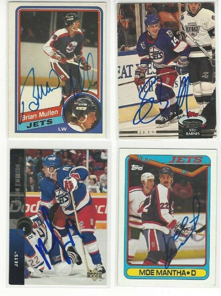  1994-95 Upper Deck #47 Nelson Emerson Hockey Card Winnipeg Jets